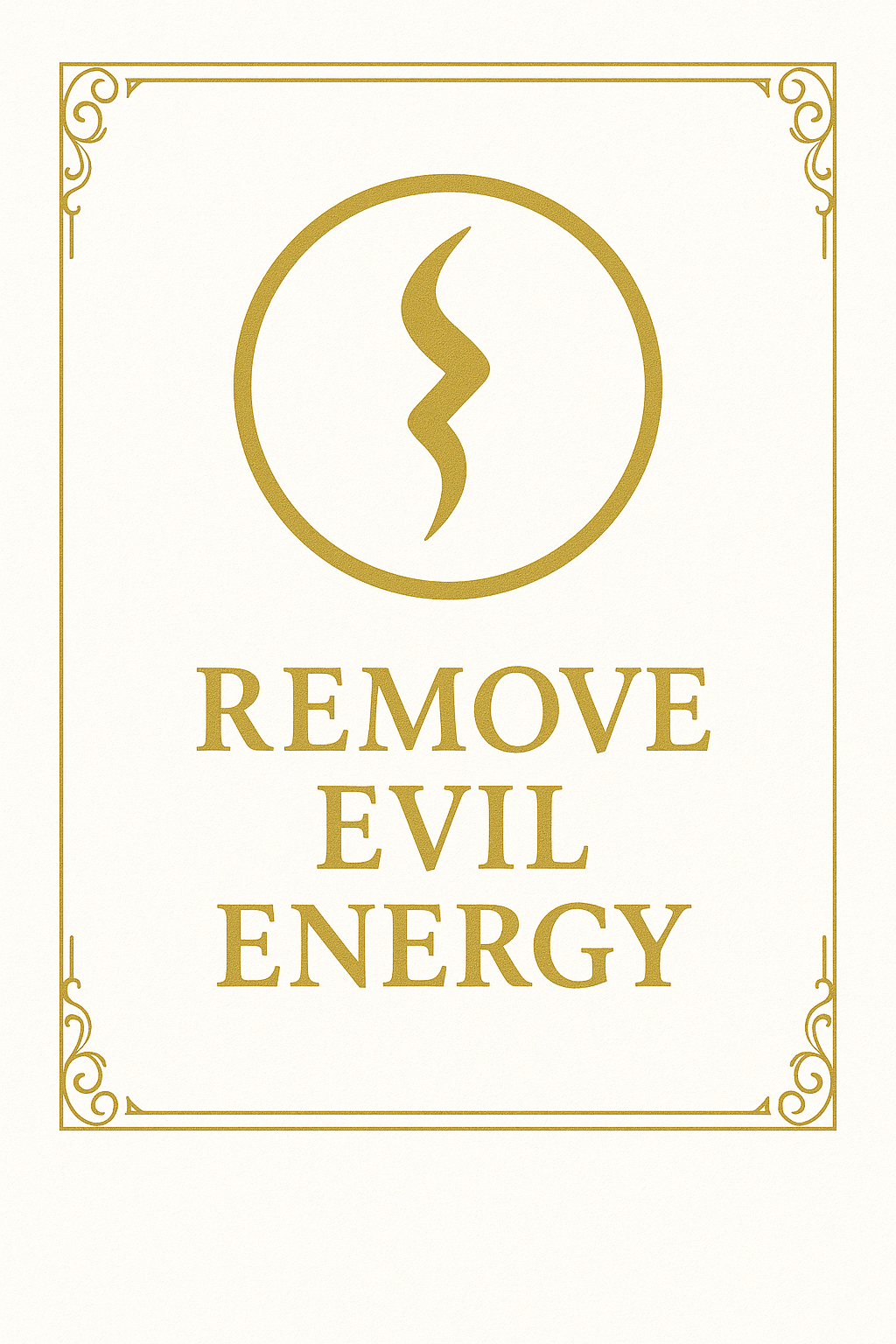 Remove Evil Energy-Massive flame clearing