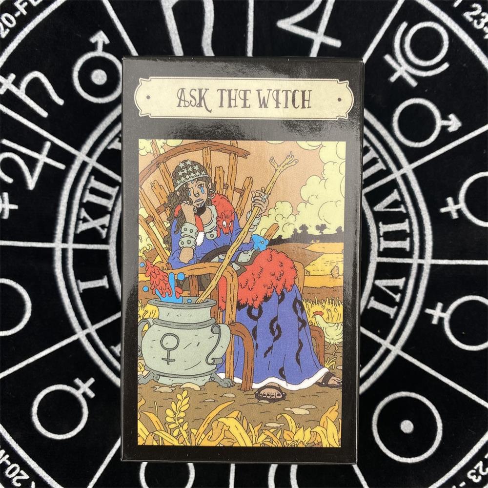 The Witch Tarot Cards Alice In Wonderland Tarot Deck English