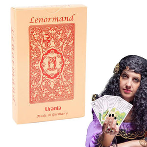 Lenormand Urania Red Owl Tarot Deck Fortune Cards EsotericTelling  Oracle Divination