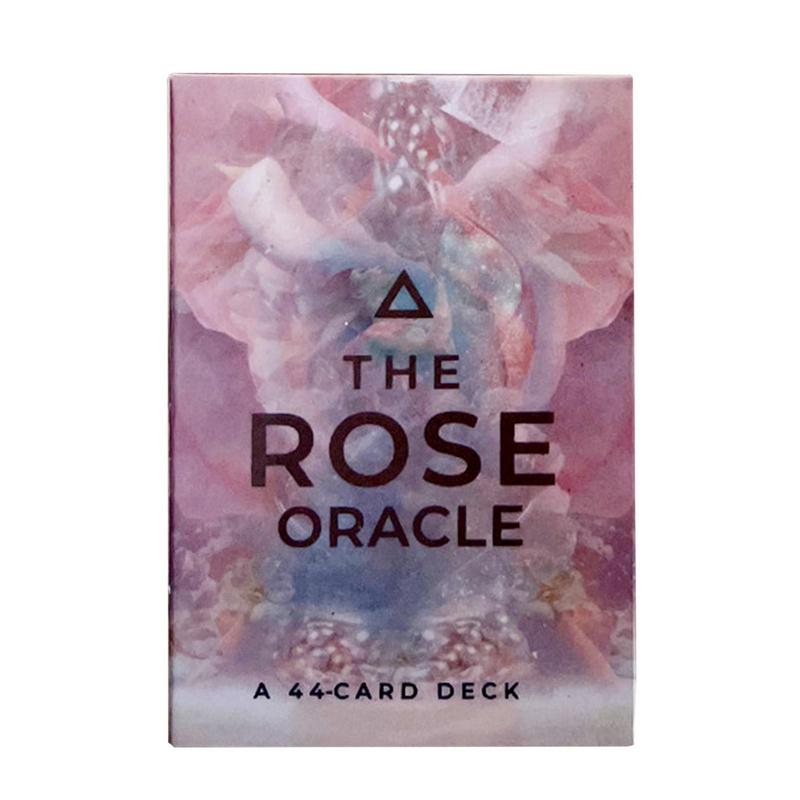 The Rose Oracle Tarot Mysterious Divination Game Board Game Female Girl Party Card Game English Witch Tarot Cards