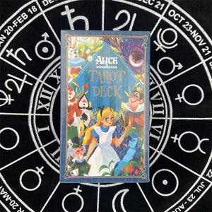 The Witch Tarot Cards Alice In Wonderland Tarot Deck English